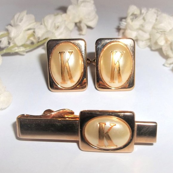 SWANK Accessories Vintage Swank Swank Cufflink Swank Tie Clip Swank